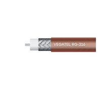 Кабель коаксиальный VEGATEL RG-316 B/U